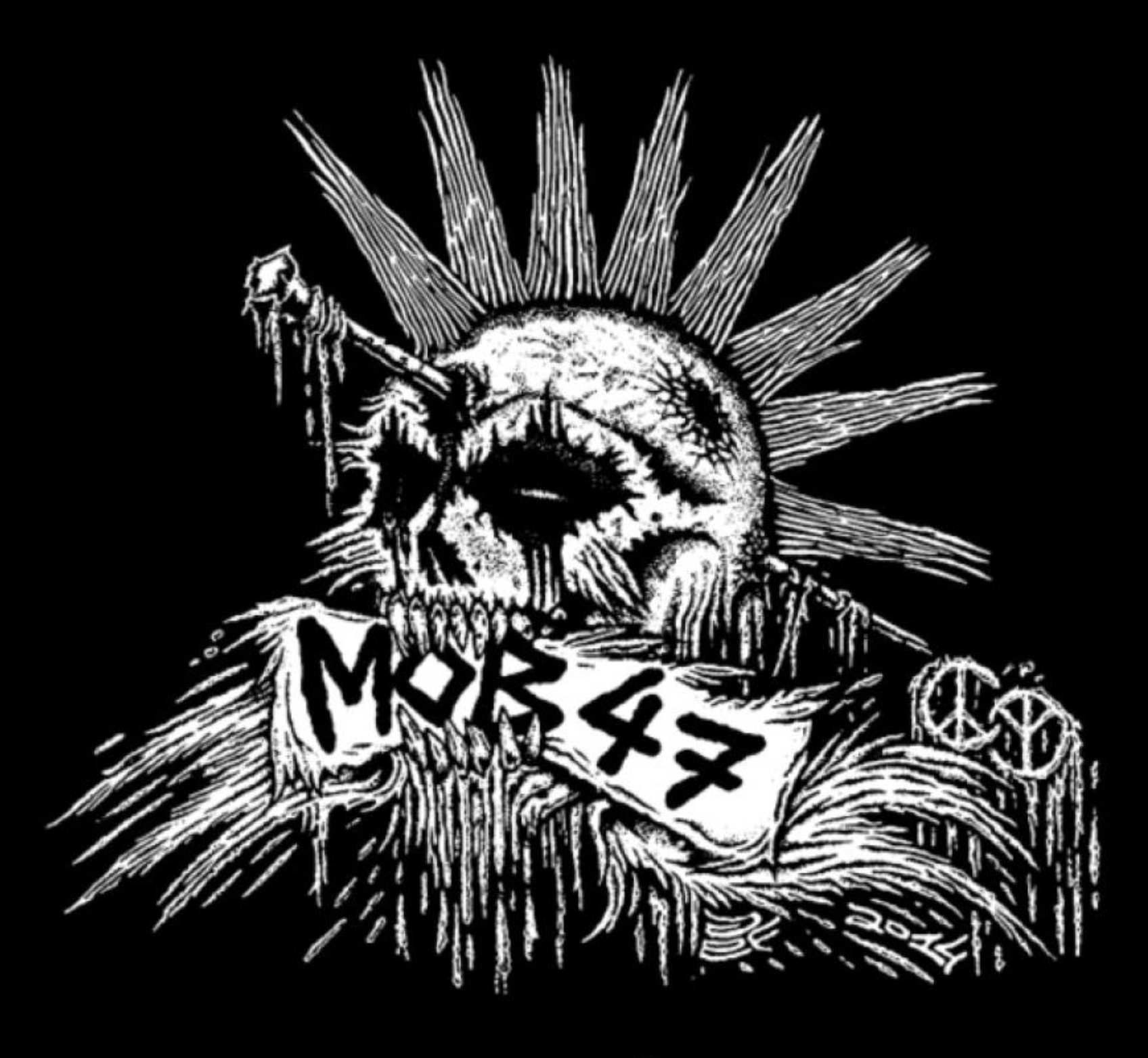Mob 47 - Nail Skull - Shirt